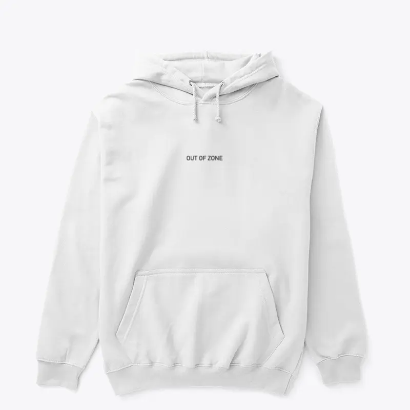 White Hoodie - Middle Logo