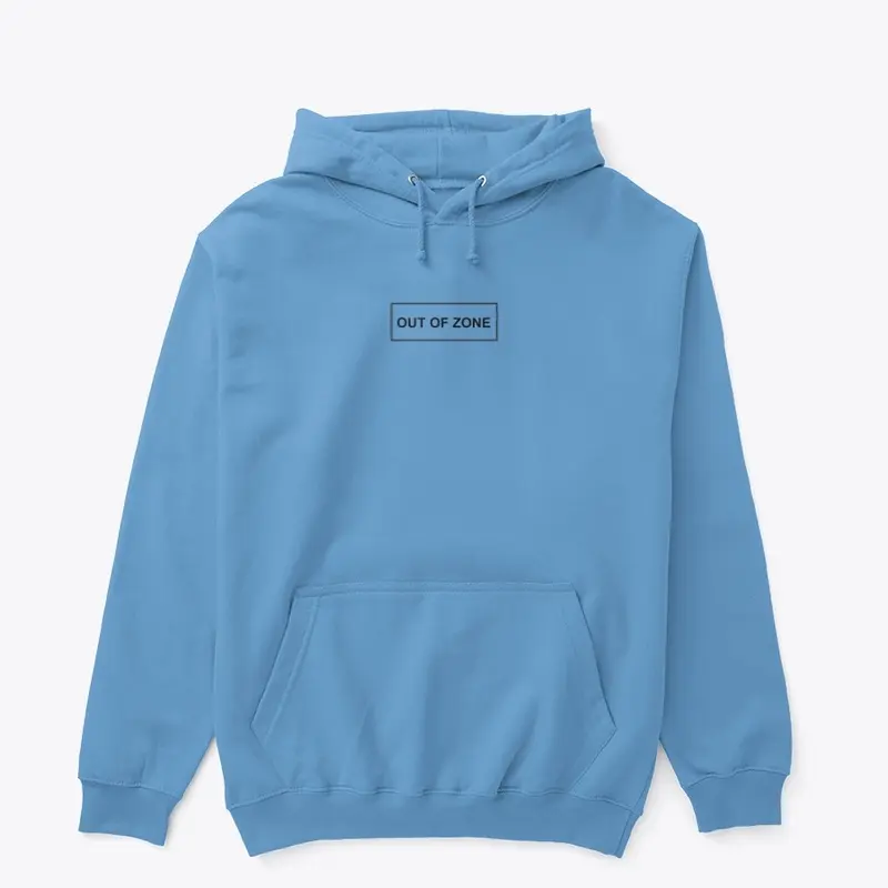 LIGHT BLUE BOXED LOGO HOODIE